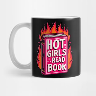 Hot Girls Read Books Mug